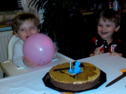 Gateau et ballon